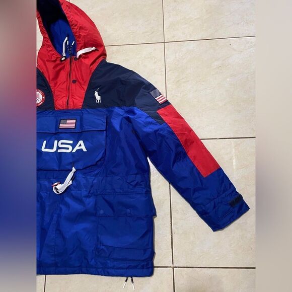 Ralph Lauren New Team USA Opening Ceremony Anorak Olympic Jacket Beijing 2022 M - Picture 6 of 9